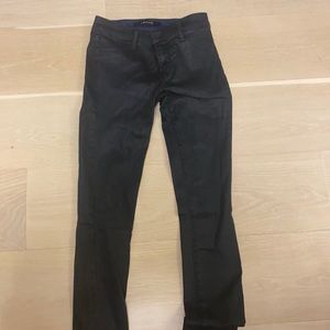 Dark Blue waxed jeans!